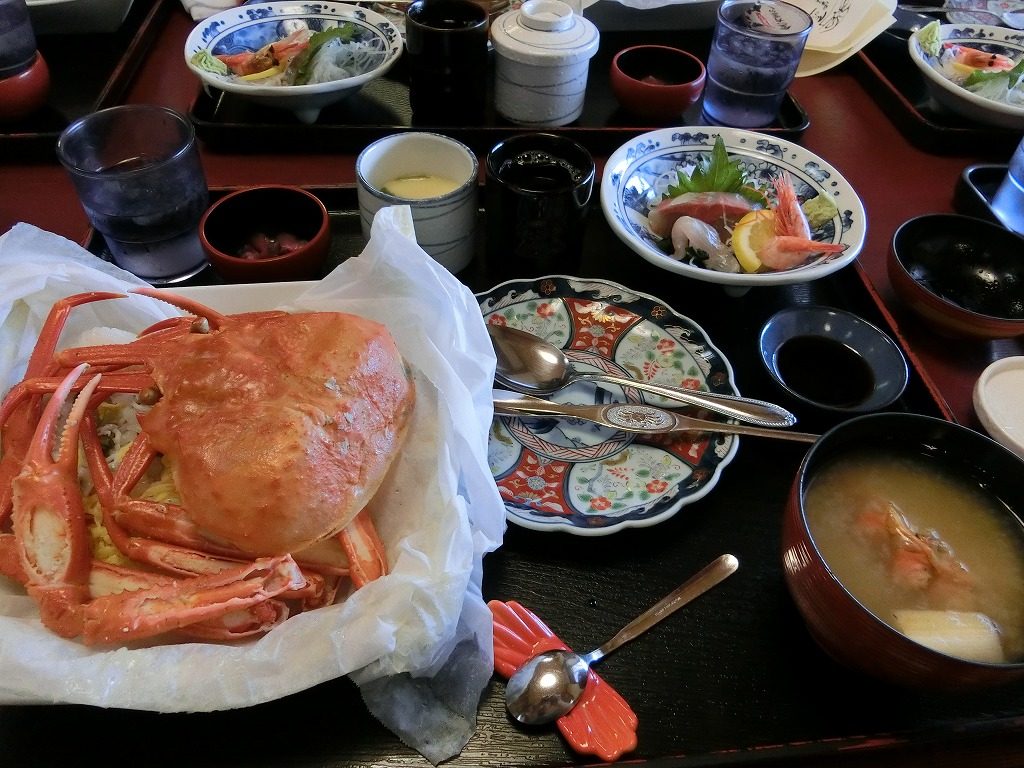 鳥取県 カニ料理３